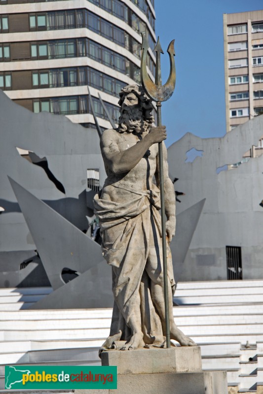 Barcelona - Parc de l'Espanya Industrial, Neptú