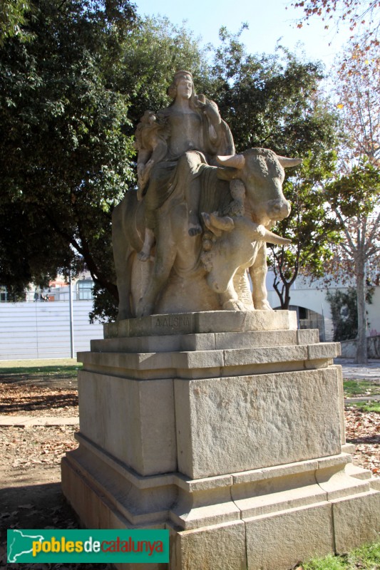 Barcelona - Parc de l'Espanya Industrial, els Bous de l'Abundància