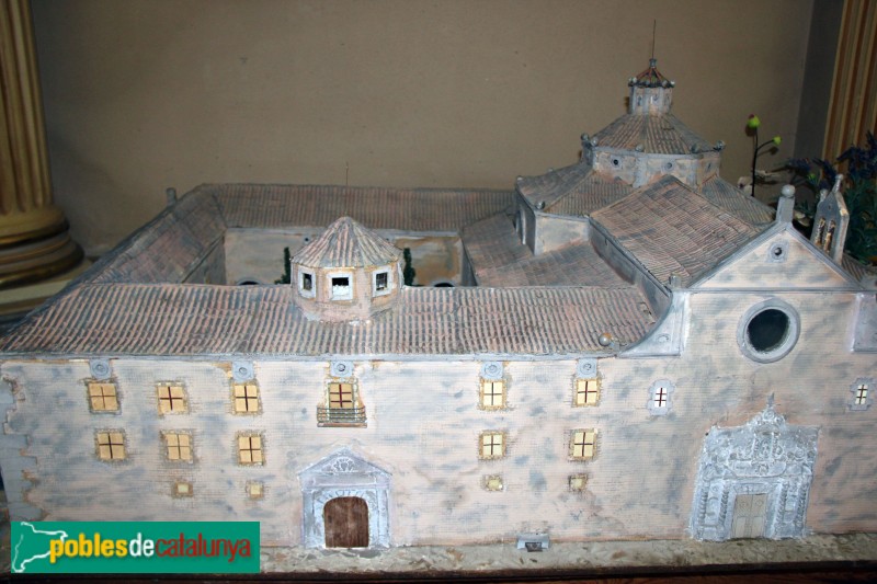 Sant Ramon - Santuari de Sant Ramon Nonat, maqueta