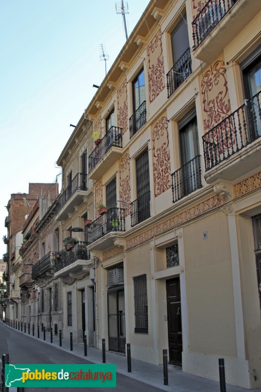 Barcelona - Carrer Fernández Duró (Foto: Albert Esteves, 2014) Barcelona - Carrer Fernández Duró