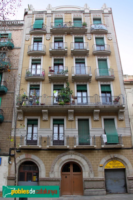 Barcelona - Plaça Santa Madrona, 2