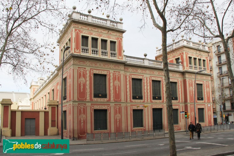 Barcelona - Antigues Oficines de l'Exposició (Escola Verdaguer)