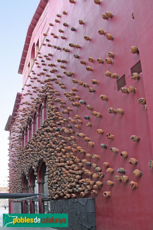 Barcelona - Mural de les Olles (Mercat de les Flors)