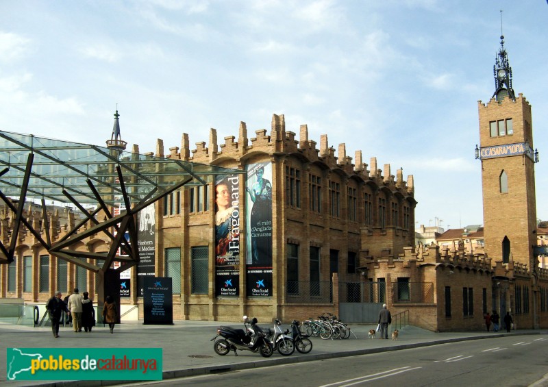 Barcelona - Fàbrica Casaramona (CaixaFòrum) (Foto: Albert Esteves, 2007) Barcelona - Fàbrica Casaramona (CaixaFòrum)
