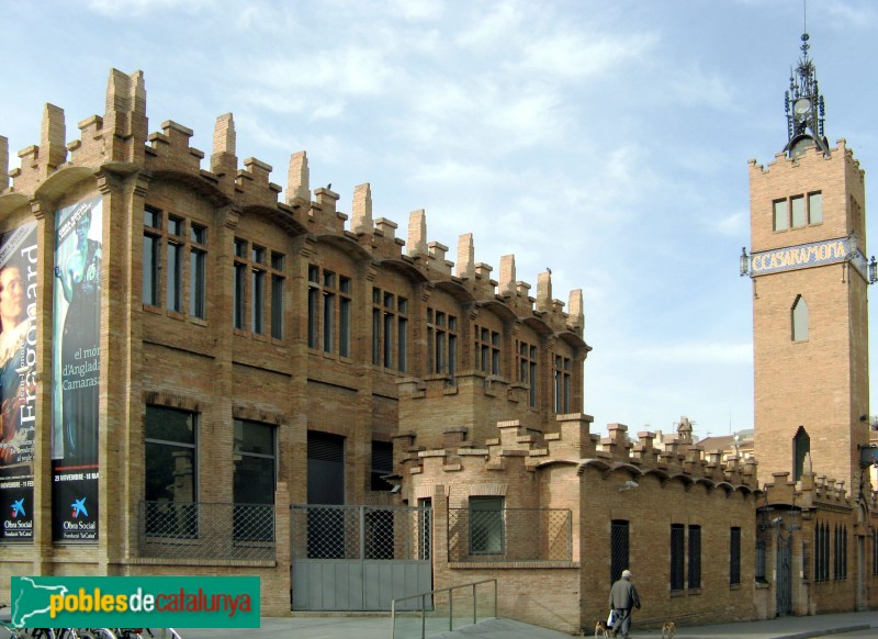 Barcelona - Fàbrica Casaramona (CaixaFòrum) (Foto: Albert Esteves, 2007) Barcelona - Fàbrica Casaramona (CaixaFòrum)