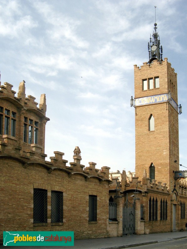 Barcelona - Fàbrica Casaramona (CaixaFòrum) (Foto: Albert Esteves, 2007) Barcelona - Fàbrica Casaramona (CaixaFòrum)