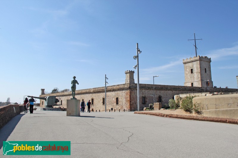 Barcelona - Castell de Montjuïc (Foto: Albert Esteves, 2014) Barcelona - Castell de Montjuïc