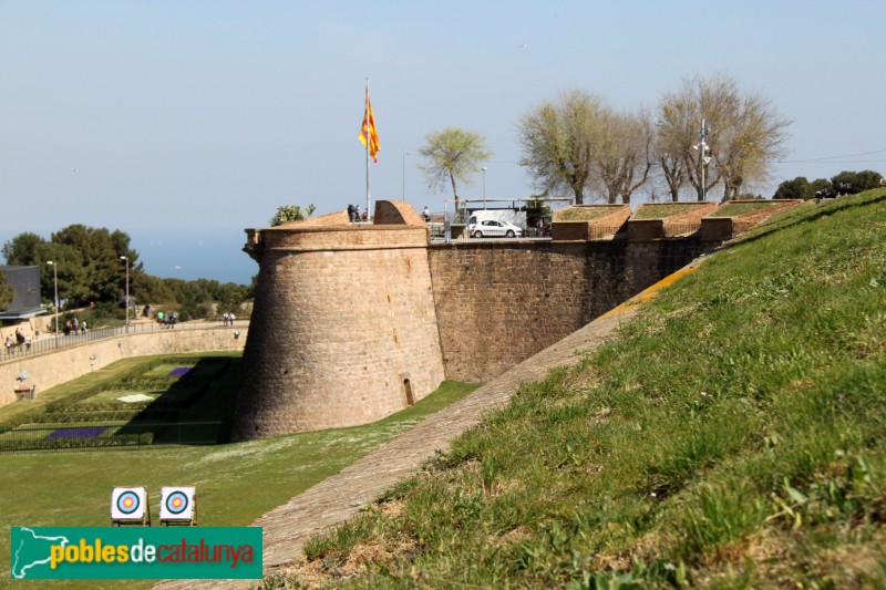 Barcelona - Castell de Montjuïc (Foto: Albert Esteves, 2014) Barcelona - Castell de Montjuïc
