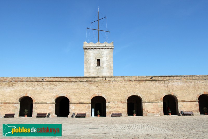Barcelona - Castell de Montjuïc (Foto: Albert Esteves, 2014) Barcelona - Castell de Montjuïc