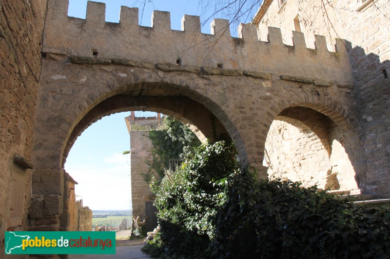 Plans de Sió - Fortificacions de l'Aranyó (Foto: Albert Esteves, 2015) Plans de Sió - Fortificacions de l'Aranyó