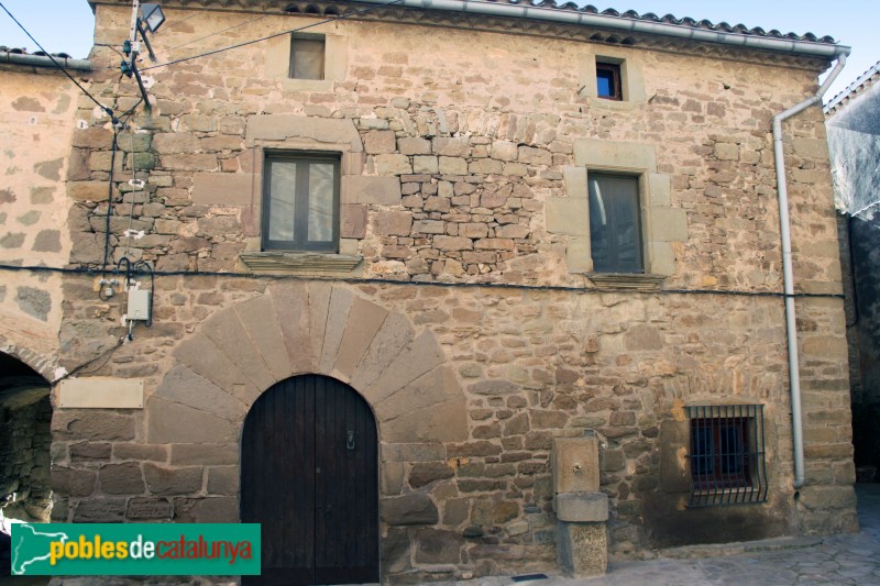 Plans de Sió - Casa de l'Aranyó (Foto: Albert Esteves, 2015) Plans de Sió - Casa de l'Aranyó