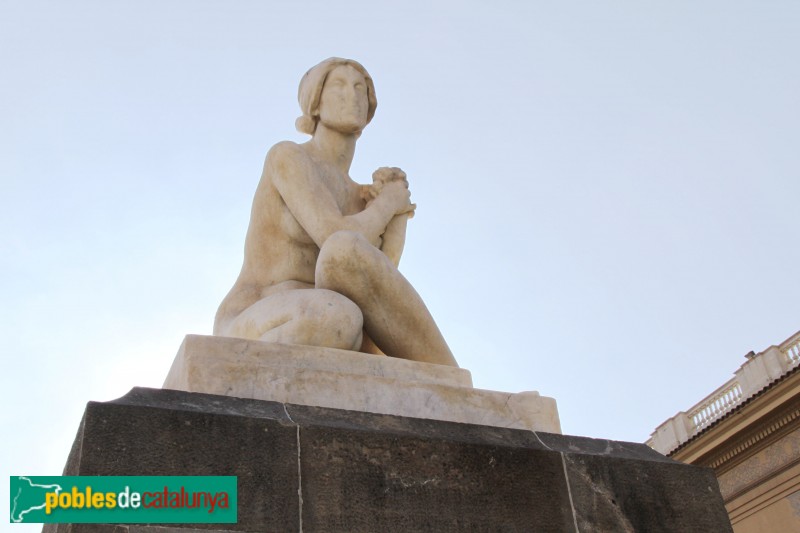 Barcelona - Figura Femenina (Escalinates de Montjuïc)