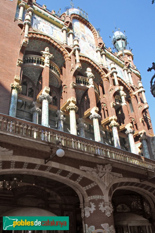 Barcelona - Palau de la Música (Foto: Albert Esteves, 2015) Barcelona - Palau de la Música