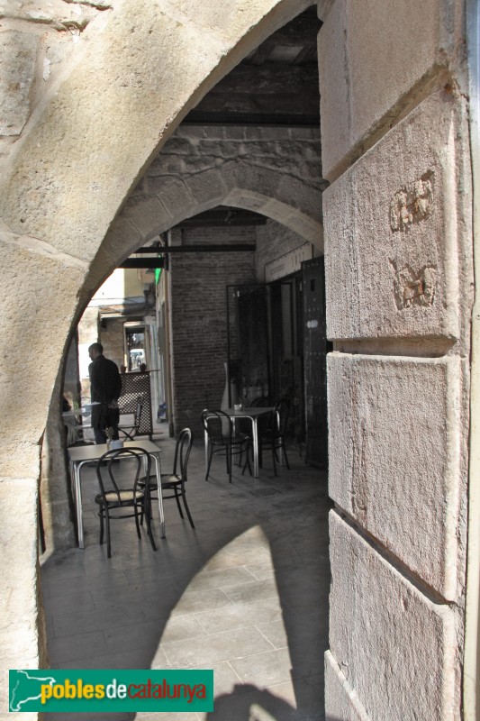 Barcelona - Casa porxada de Sant Agustí Vell