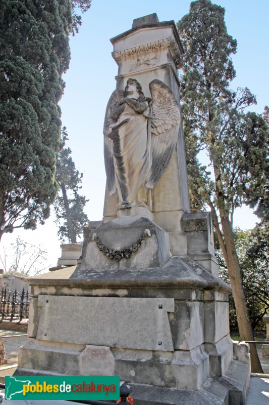 Cementiri de Montjuïc - Sepultura Santiago Rusiñol - Lluïsa Denís