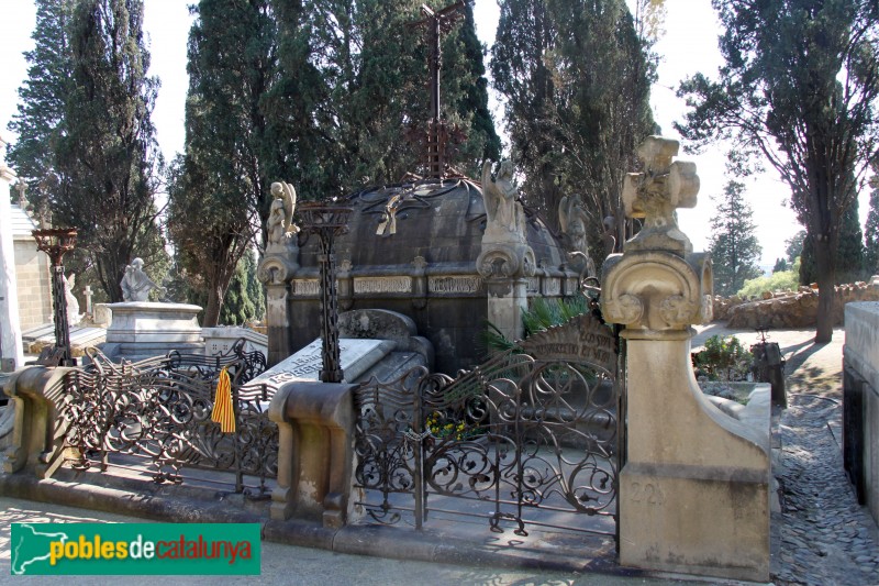 Cementiri de Montjuïc - Panteó Bartomeu Robert - Emerencià Roig