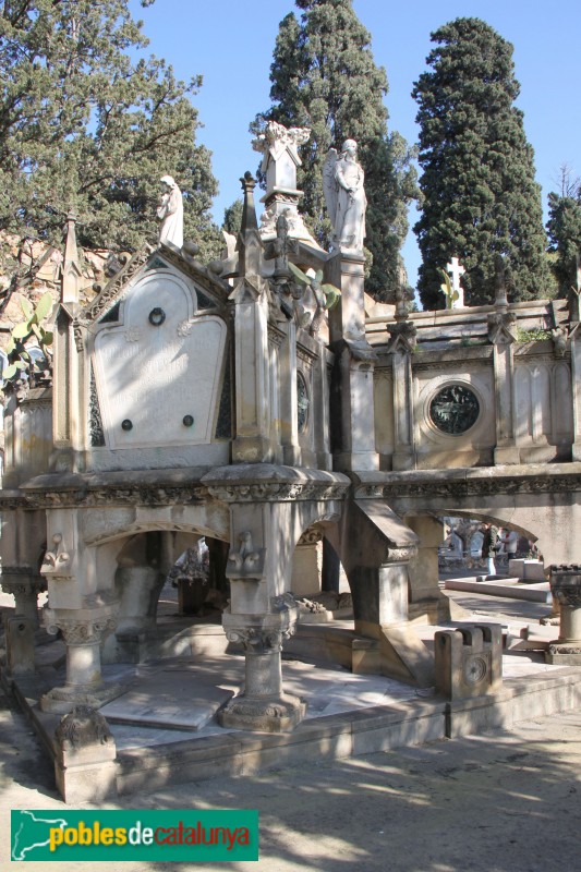 Cementiri de Montjuïc - Panteó Antoni Bastinos
