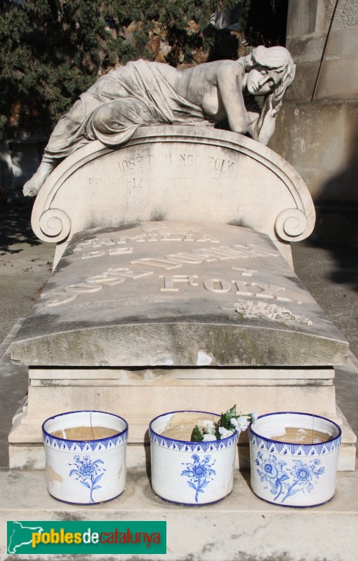 Cementiri de Montjuïc - Sepultura Josep Domingo Foix