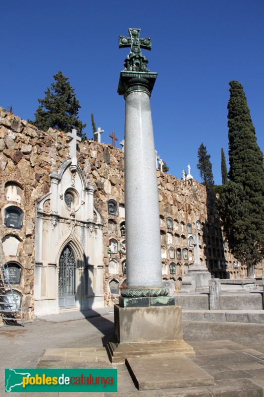 Cementiri de Montjuïc - Sepultura Dolors Monserdà