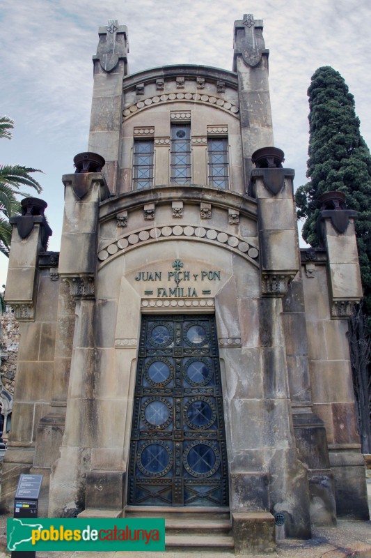 Cementiri de Montjuïc - Panteó Pich i Pon