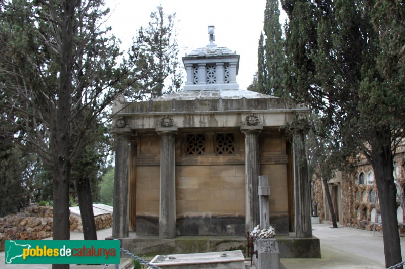 Cementiri de Montjuïc - Panteó família Portabella (Foto: Albert Esteves, 2015) Cementiri de Montjuïc - Panteó família Portabella
