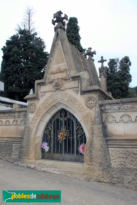 Cementiri de Montjuïc - Panteó família Guarino