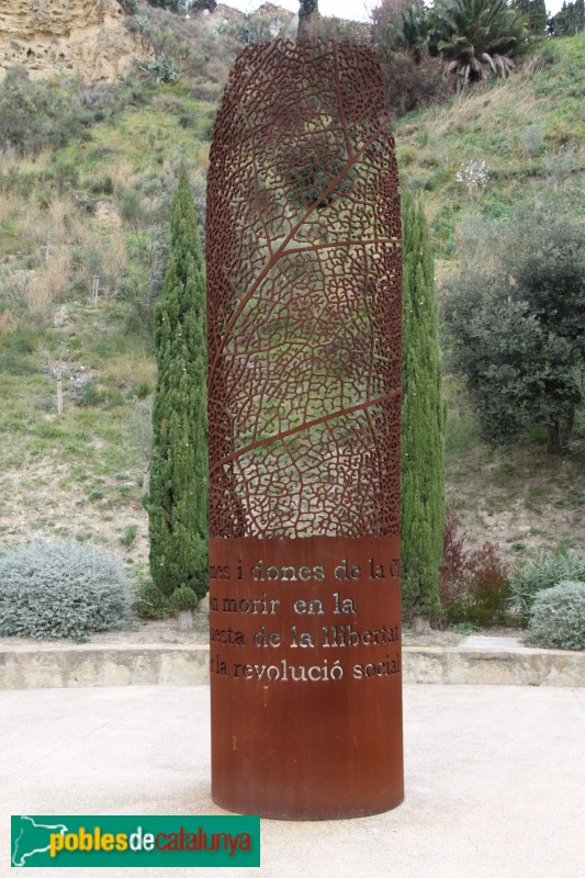 Cementiri de Montjuïc - Monument als llibertaris