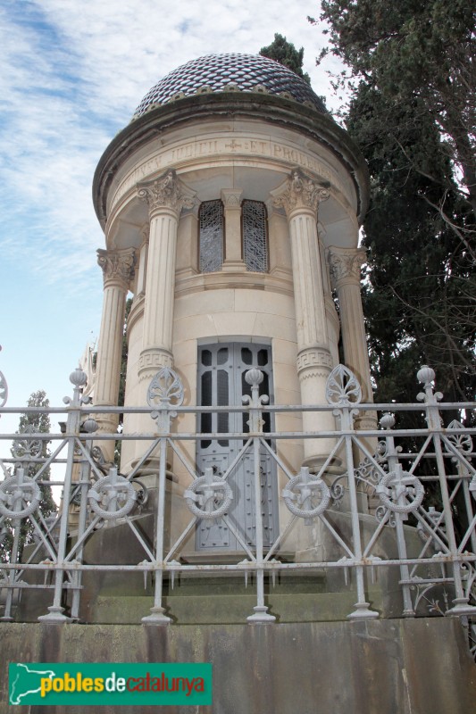 Cementiri de Montjuïc - Panteó Agustín de Yrizar