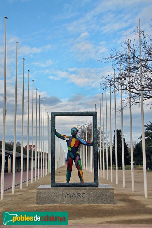 Barcelona - Escultura Marc