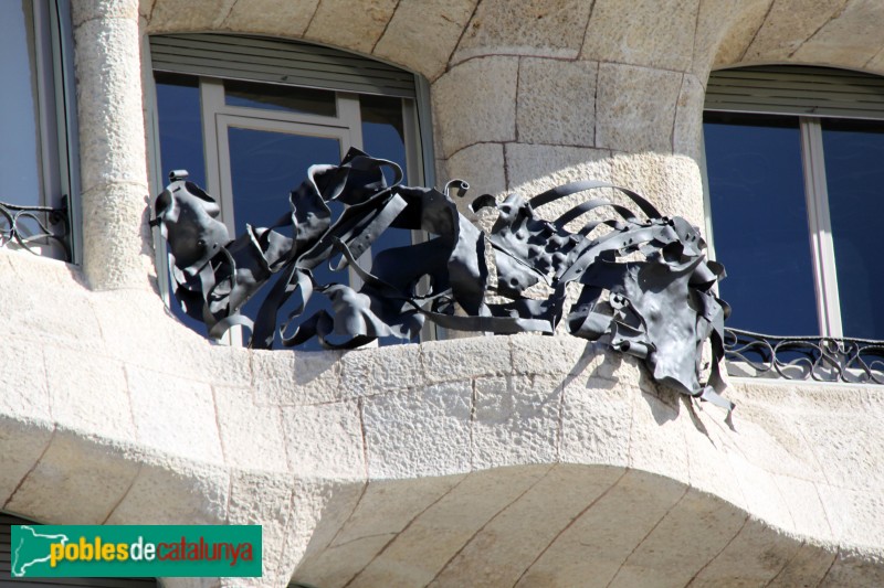 Barcelona - Casa Milà (La Pedrera) (Foto: Albert Esteves, 2015) Barcelona - Casa Milà (La Pedrera)