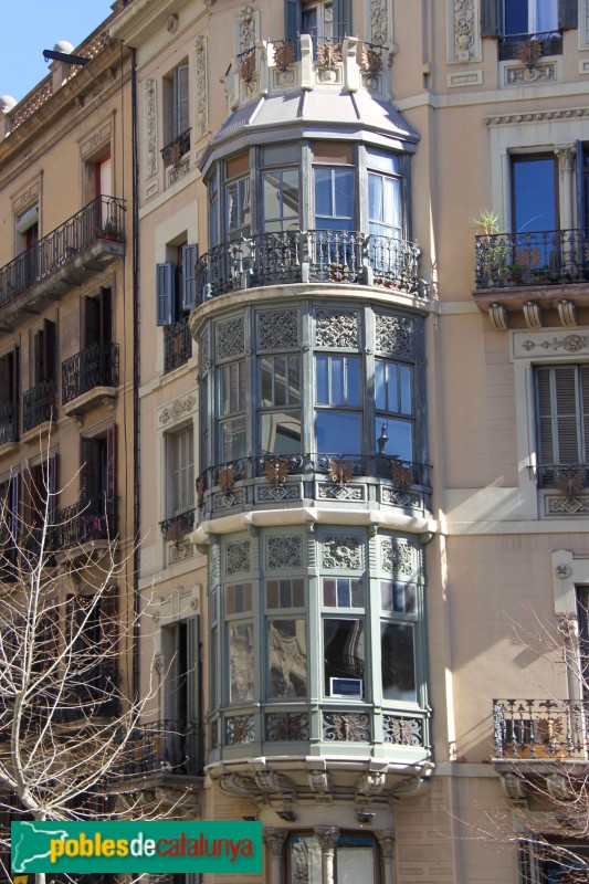 Barcelona - Rambla Catalunya, 72 (Foto: Albert Esteves, 2015) Barcelona - Rambla Catalunya, 72