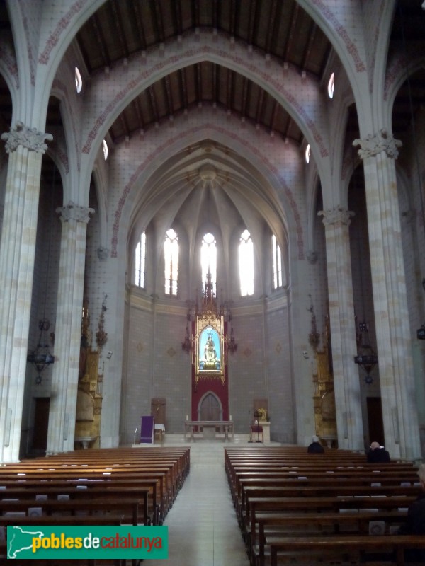 Barcelona - Església de Pompeia, interior