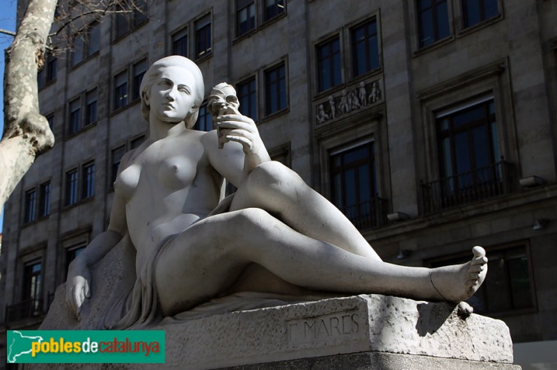 Barcelona - Monument a Francesc Soler Rovirosa