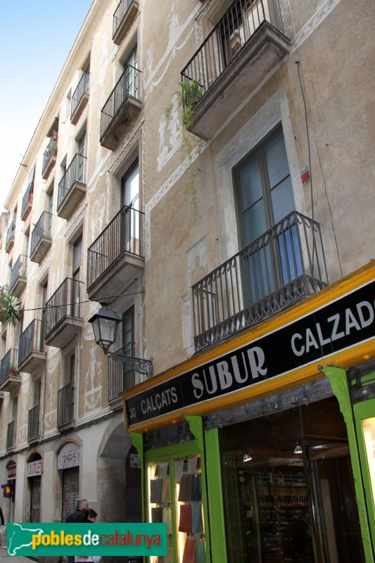 Barcelona - Casa de l'Arc de Santa Eulàlia (Foto: Albert Esteves, 2015) Barcelona - Casa de l'Arc de Santa Eulàlia