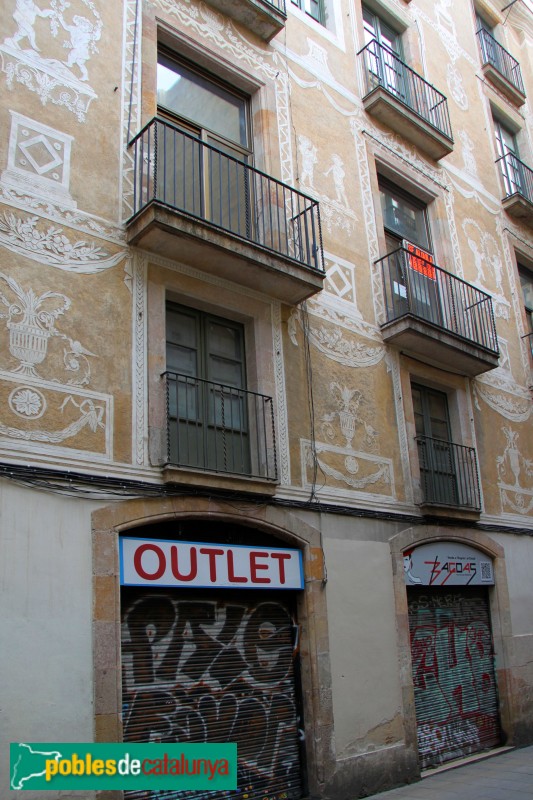 Barcelona - Casa de l'Arc de Santa Eulàlia (Foto: Albert Esteves, 2015) Barcelona - Casa de l'Arc de Santa Eulàlia