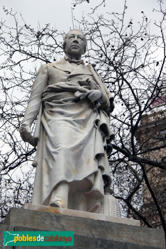 Barcelona - Monument a Güell Ferrer