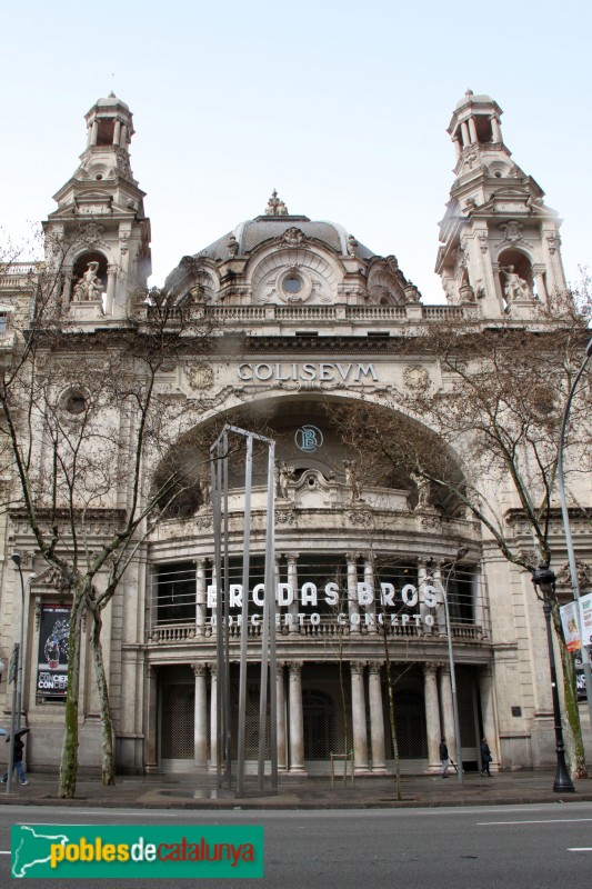 Barcelona - Cinema Coliseum (Foto: Albert Esteves, 2015) Barcelona - Cinema Coliseum