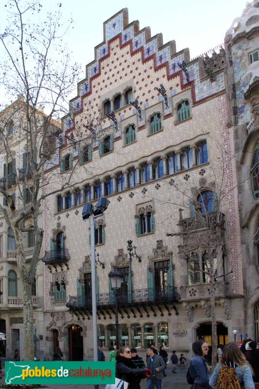 Barcelona - Casa Amatller (Foto: Albert Esteves, 2015) Barcelona - Casa Amatller