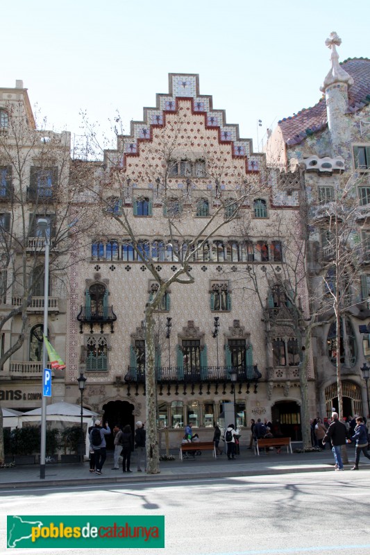 Barcelona - Casa Amatller (Foto: Albert Esteves, 2015) Barcelona - Casa Amatller