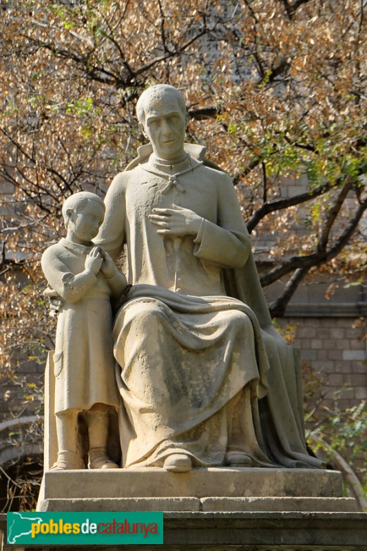 Barcelona - Monument al canonge Francesc Rodó