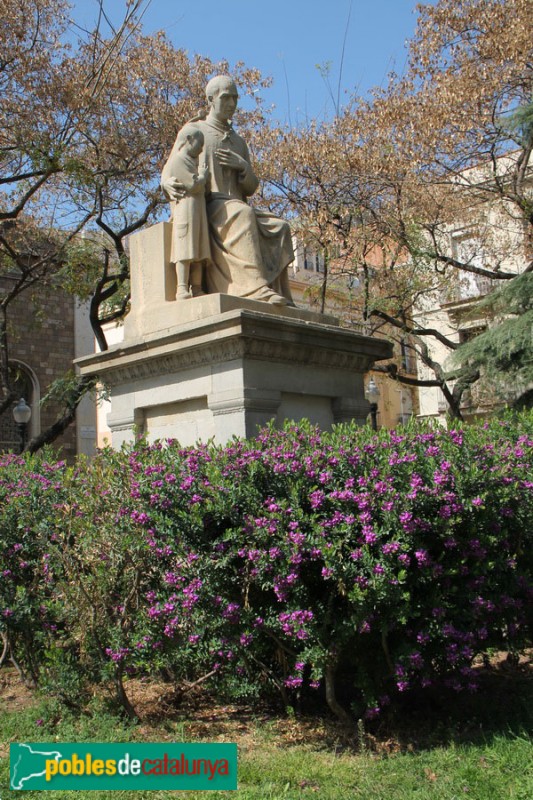 Barcelona - Monument al canonge Francesc Rodó