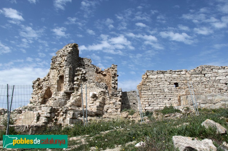 Estaràs - Castell d'Alta-riba (Foto: Albert Esteves, 2015) Estaràs - Castell d'Alta-riba