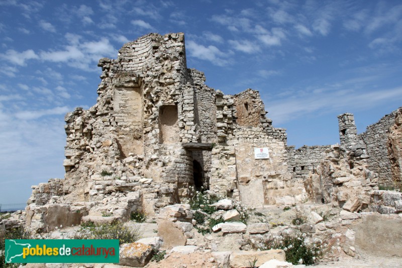 Estaràs - Castell d'Alta-riba (Foto: Albert Esteves, 2015) Estaràs - Castell d'Alta-riba
