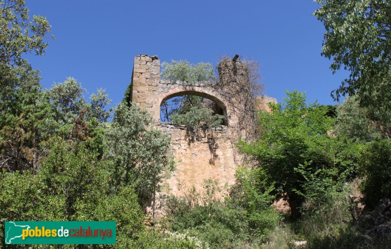 Torà - Restes del poble de Vallferosa