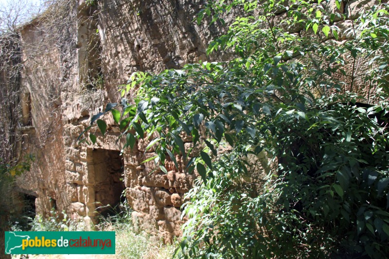 Torà - Restes del poble de Vallferosa