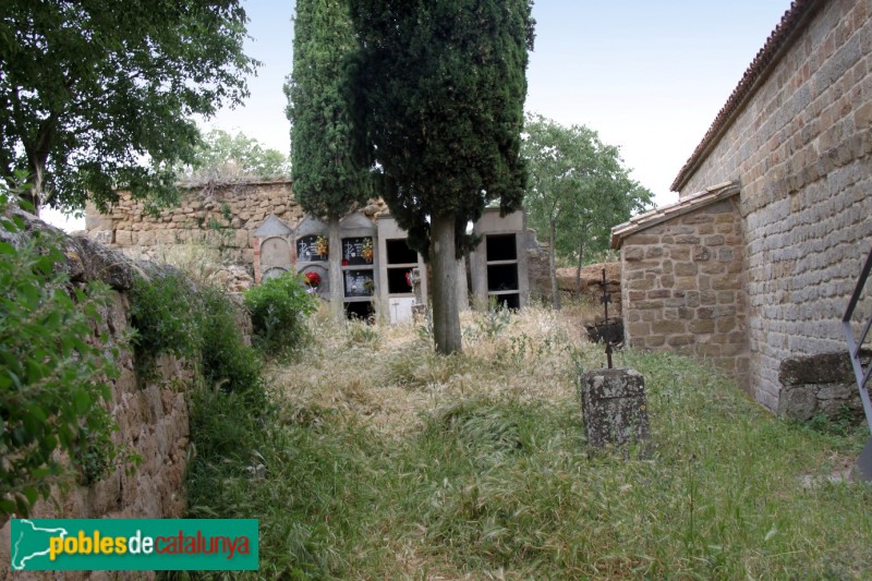 Torà - Santa Maria de l'Aguda, cementiri