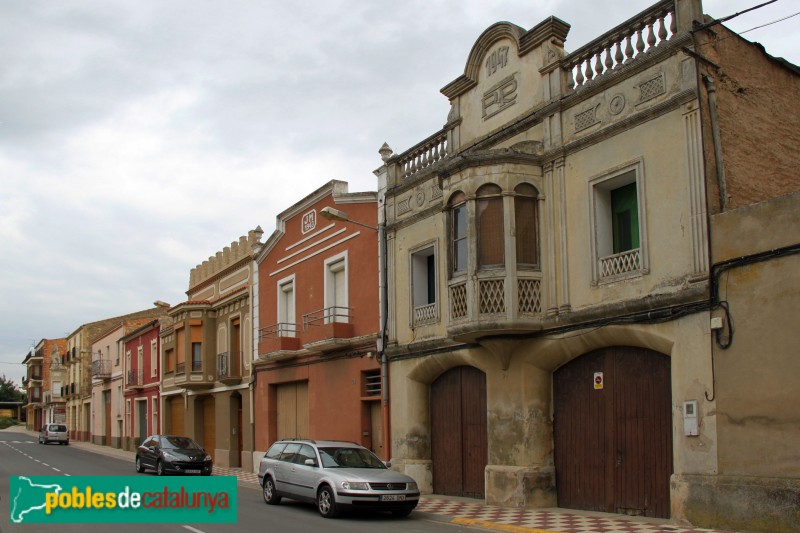 Torà - Cases de l´Avinguda de Solsona