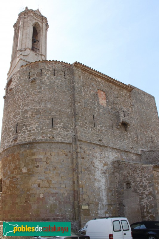 Parlavà - Església de Sant Feliu (Foto: Albert Esteves, 2015) Parlavà - Església de Sant Feliu