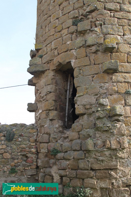 Serra de Daró - Castell de Sant Iscle