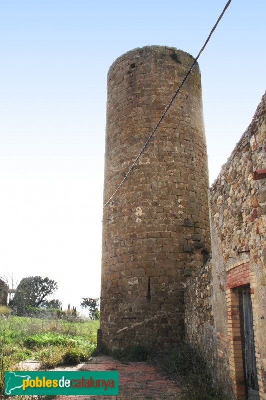 Serra de Daró - Castell de Sant Iscle